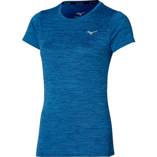 Mizuno Impulse Core SS Tee Blå XL til løb og træning - Komfortabel og åndbar t-shirt