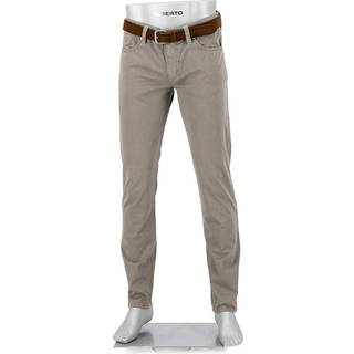 Alberto Herren Cotton Hose grau
