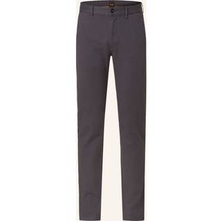 BOSS Orange Herren Chinohose grau Slim Fit