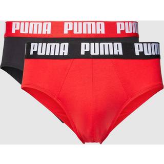 Puma 2-pak Men Everyday Brief - Red/Black - Medium * Kampagne *