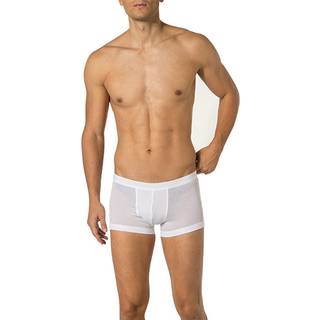 Novila Herren Unterwäsche weiß Merc. Baumwolle unifarben - weiß