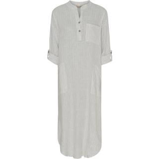 Marta Du Chateau dame kjole MdcNess - Panna Grey Stripe - L/XL
