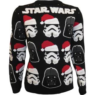 Star Wars Sweatshirt Christmas Jumper Darth Vader / Stormtrooper Size L