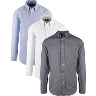 YOU Brands 8413 harvard l/e / Skjorte Lys Blå M