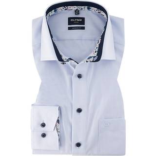 OLYMP Herren Hemd blau