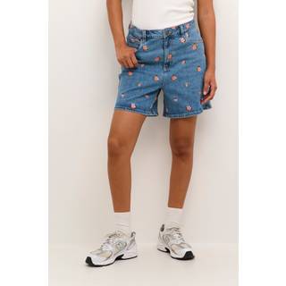 Kaffe KAbabeth Shorts - Blå - Str 34 - Damer