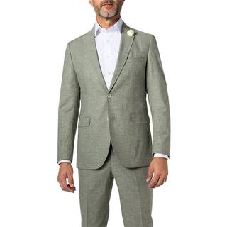 CG Herren Sakko grün meliert Slim Fit