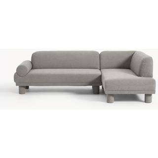 Bouclé-hjørnesofa Lilo