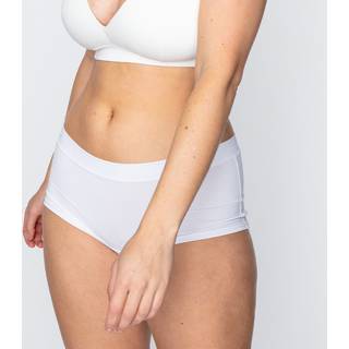 Pierre Robert Women Cotton Boxer - White - Medium * Kampagne *