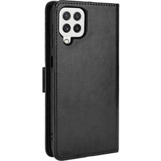Samsung A22 Plånboksfodral Magnet Rvelon - Svart