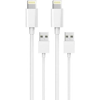2-Pack 2M Lightning Oplader iPhone 13/12/11 / Xs / Max / X / 8/7/6/5 / SE
