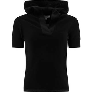 AlaÃ¯a Cropped knit top - black - L