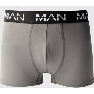 Mens Grey Man Active Performance Boxer