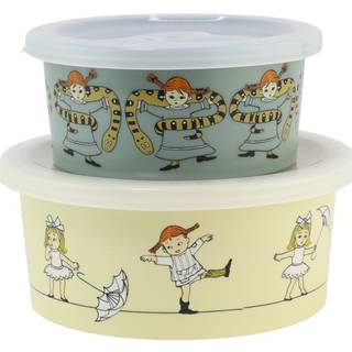 Rätt Start Pippi Cirkus snackbox 2-pak Multi