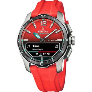 Festina Connected D F23000/6 - Herre - 44 mm - Digitalt - Quartz m. Oplader - Safirglas