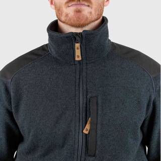 Fjällräven Buck Fleece Fleecejakke Herrer størrelse XS farve blå