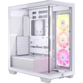 Corsair 3500X ARGB Mid-Tower PC-kabinet (hvid)