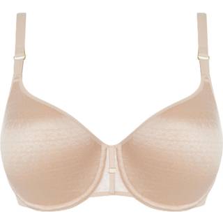 Chantelle - T-shirt BH med spacer materiale - Monogram - Beige