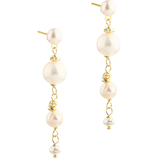 GHITA SHORT PEARL | GOLDEN