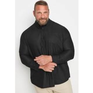 BadRhino Big & Tall BadRhino Big & Tall Premium Langærmet 100% Bomuld Oxford Skjorter - X-Large