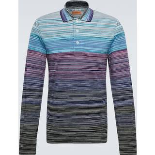 Missoni Striped cotton piquÃ© polo sweater - multicoloured - EU 46