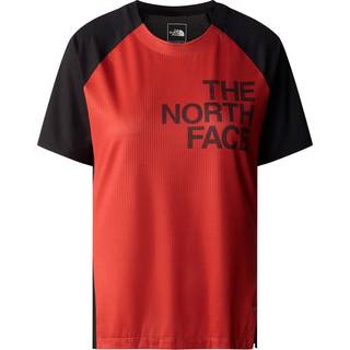 The North Face Women's Trailjammer S/S Tee Funktionsshirt Damer størrelse XS farve rød