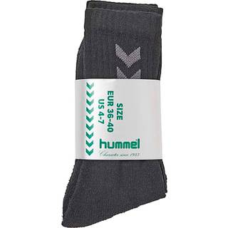 Hummel unisex 3-pak strømper str. 36/40 - sort (På lager i butik)