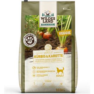 Wildes Land Adult PawPrint Veggie hundefoder med græskar og gulerod 55.30 DKK/1 kg