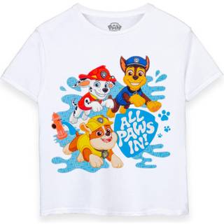 Vanilla Underground Vanilla Underground White Boys 100% Cotton Paw Patrol Licensed T-Shirt