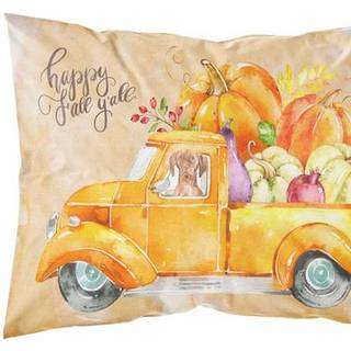 Efterår høst vizsla stof standard pudebetkase