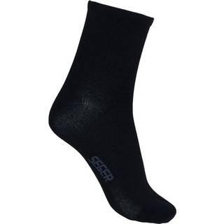 Seger 3315 Bamboo strømper - Bambusstrømper ( 5-pak )-Sort-43-45