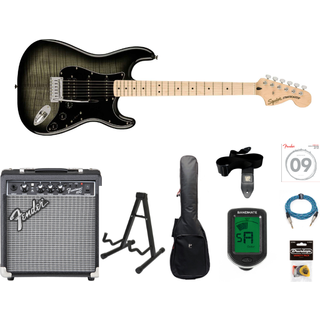 Fender Squier Affinity Stratocaster Startpakke - Black Burst
