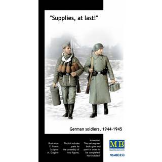 Supplies! german soldiers 2 figs