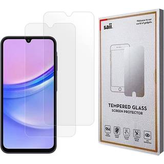 Samsung Galaxy A15 Saii 3D Premium Skærmbeskyttelse Hærdet Glas - 9H - 2 Stk.