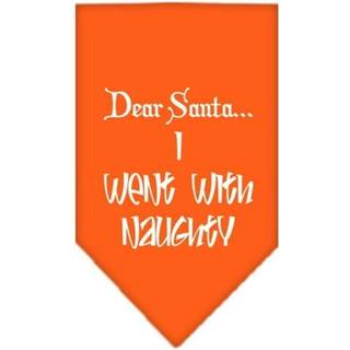 Gick med stygg skärmtryck bandana orange stort