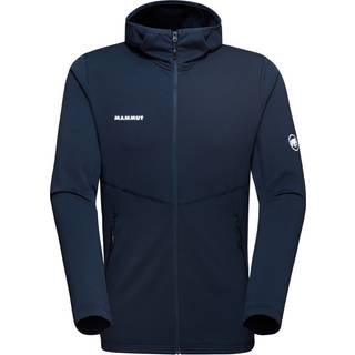 Mammut Aconcagua Light Midlayer Hooded Jacket Fleecejakke Herrer størrelse M farve blå