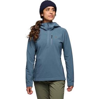 Black Diamond Women's Coefficient Storm Full Zip Hoody Fleecejakke Damer størrelse S farve blå