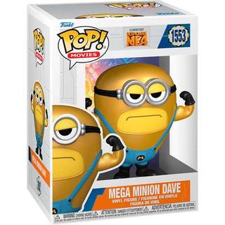 Funko POP Despicable Me 4 actionfigur (Super Dave) - På lager i butik