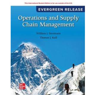Operations and Supply Chain Management: 2024 Release ISE