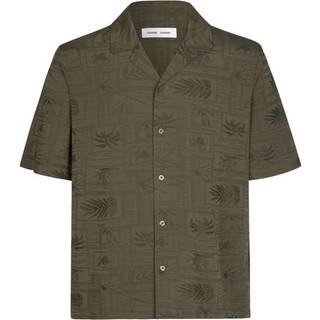 Samsøe Samsøe - Saoscar Ax Shirt - Skjorter til mænd - Bungee Cord - M