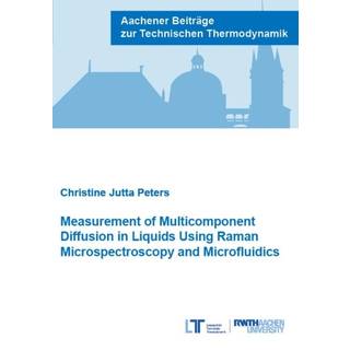 Measurement of Multicomponent Diffusion in Liquids Using Raman Microspectroscopy and Microfluidics