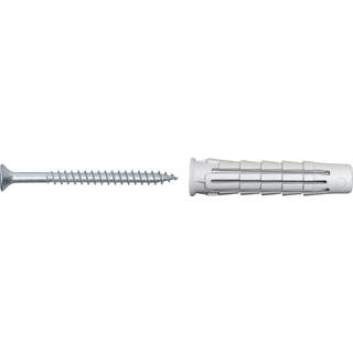 NKT Fasteners T6 universaldybel m/skrue 6 x 30 mm 10 stk.