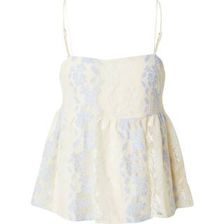 Object - Objbobbi Lo Singlet Top - Toppe til kvinder - Sandshell - 40