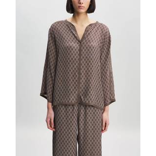 Plazzo bluse - Mono Lined 1DJ - 44