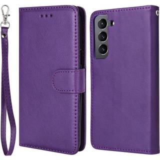 SKALO Samsung S22 Magnetisk cover/tegnebog ""2 i 1"" - Lilla