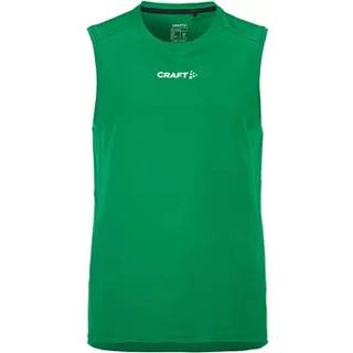 Craft 1914661 rush 2.0 singlet m Herre Team Green 2XL