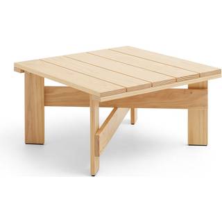 HAY Crate Low Table (75x75 cm) Bord Clear WB Lacquered
