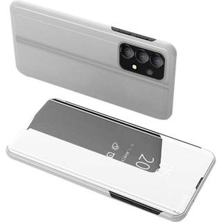 SKALO Samsung A13 4G Clear View Mirror Etui - Rosa guld