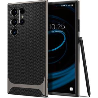 Samsung Galaxy S24 Ultra Spigen Neo Hybrid Bagside Cover - Gunmetal