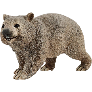 Schleich Wild Life Vombat Legetøjsfigur - Meget detaljeret, realistisk australsk vombat til leg og udstilling